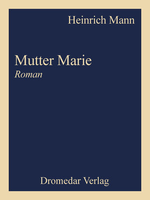 cover image of Mutter Marie